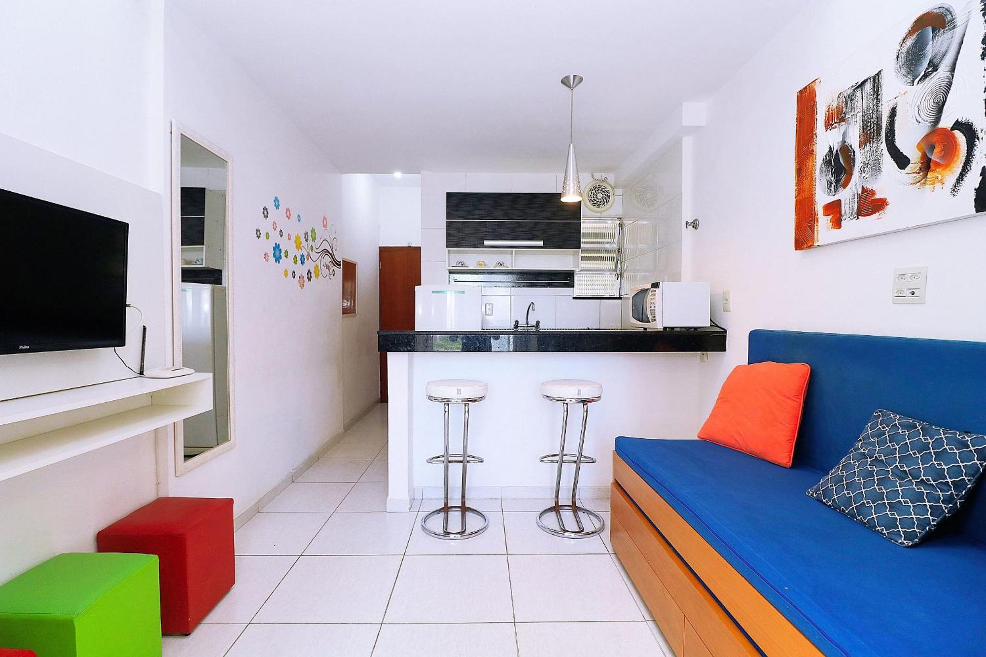 Appartamento Com Vista Mar Incrivel P/ 4 Pessoas *